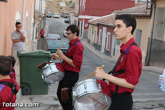 PARTICIPACIÓN DE LA BANDA EN LA PROCESIÓN DE LAS FIESTAS DE 