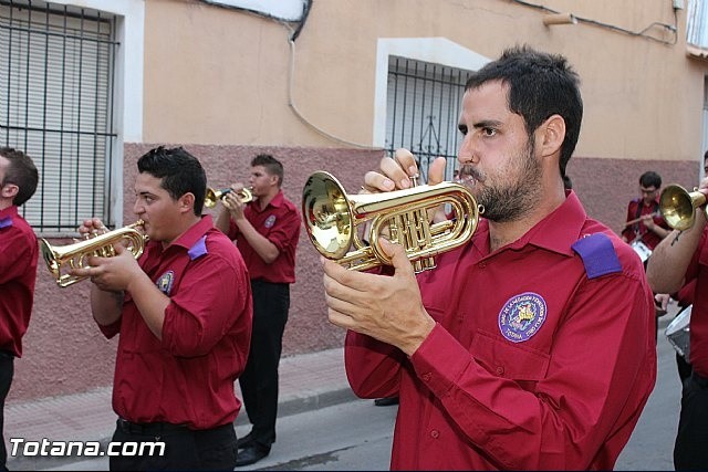 PARTICIPACIÓN DE LA BANDA EN LA PROCESIÓN DE LAS FIESTAS DE 