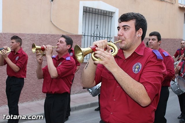 PARTICIPACIÓN DE LA BANDA EN LA PROCESIÓN DE LAS FIESTAS DE 