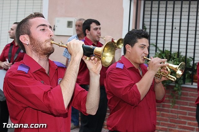 PARTICIPACIÓN DE LA BANDA EN LA PROCESIÓN DE LAS FIESTAS DE 