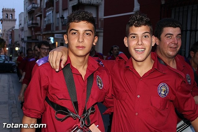 PARTICIPACIÓN DE LA BANDA EN LA PROCESIÓN DE LAS FIESTAS DE 