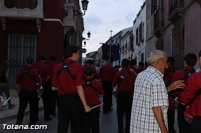 PARTICIPACIÓN DE LA BANDA EN LA PROCESIÓN DE LAS FIESTAS DE 