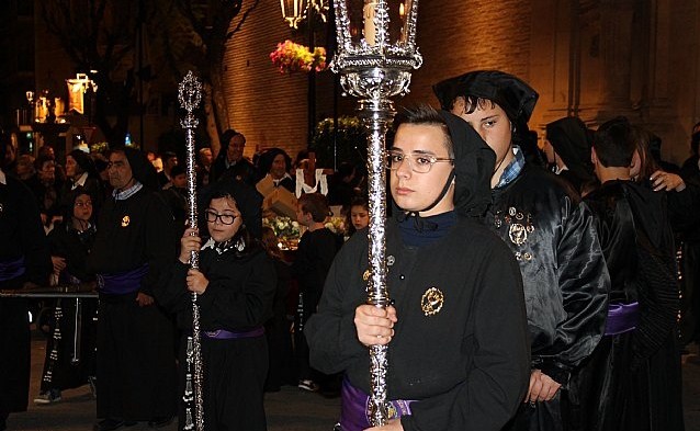 PROCESIÓN VIERNES SANTO NOCHE 2015 - 2