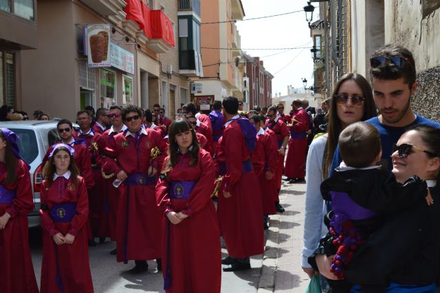 TRASLADO DE LA CRUZ VIERNES SANTO MAÑANA AÑO 2015 - 16