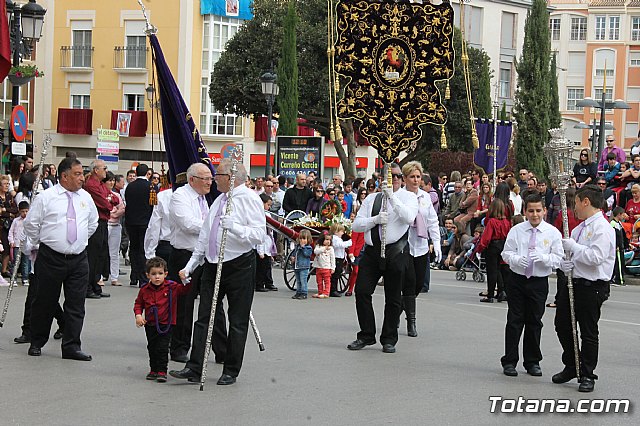 TRASLADO DE TRONOS JUEVES SANTO MAÑANA AÑO 2013 - 1