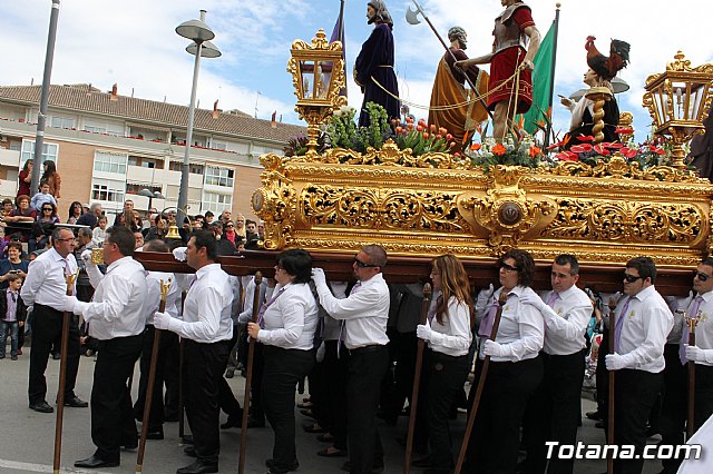 TRASLADO DE TRONOS JUEVES SANTO MAÑANA AÑO 2013 - 18