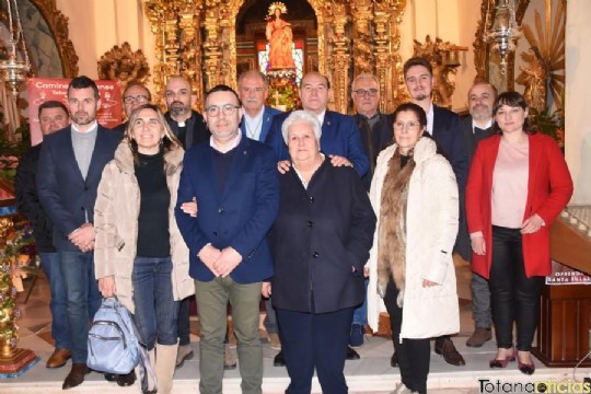 VISITA HISTÓRICA DE LA PATRONA DE TOTANA A MÉRIDA. 