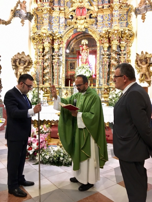 Toma de posesion del nuevo Mayordomo de La Santa