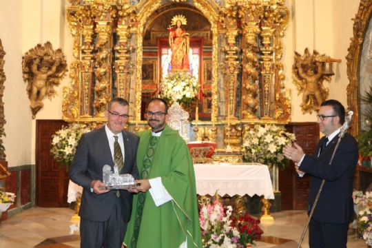 Toma de posesion del nuevo Mayordomo de La Santa