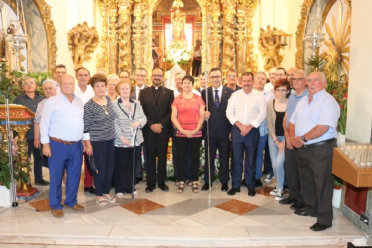 Toma de posesion del nuevo Mayordomo de La Santa