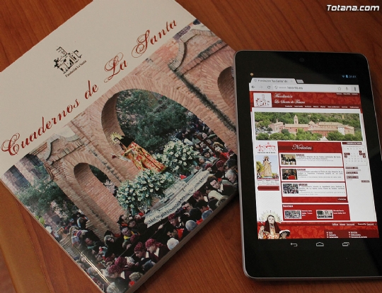 La Fundación La Santa presenta su página web  durante el transcurso de la exposición al público de la 14ª edición de 