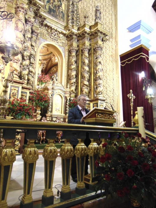 El pasado sábado 19 de diciembre tenía lugar en el templo parroquial de Santiago un recital poético en honor de santa Eulalia