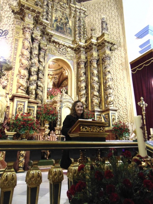 El pasado sábado 19 de diciembre tenía lugar en el templo parroquial de Santiago un recital poético en honor de santa Eulalia