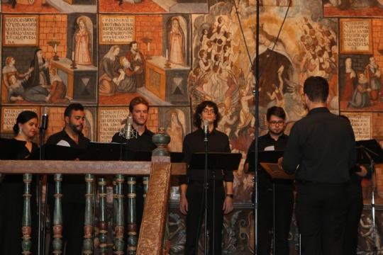 El ensemble ECOS de Sierra Espuña devuelve a Santa Eulalia la música del siglo XVII