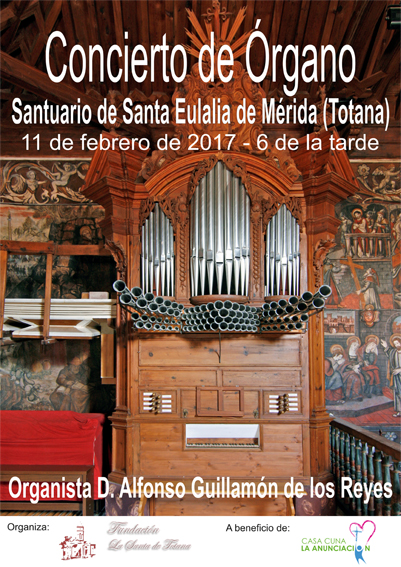 Concierto de Órgano por D. Alfonso Guillamón de los Reyes.