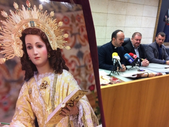 Presentado el programa de actividades religiosas de las fiestas patronales de Santa Eulalia 2018