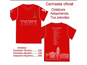 Disponibles las camisetas del Camino Eulaliense