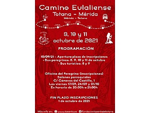 Próxima etapa del Camino Eulaliense los días 9, 10 y 11 de octubre