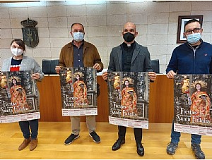 Se presenta el cartel y el programa de actos religiosos de las Fiestas Patronales de Santa Eulalia.