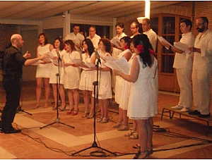 LA CORAL POLIFÓNICA “VOX MUSICALIS” OFRECE UN CONCIERTO DE HABANERAS EN EL PATIO DE LA CRUZ DEL SANTUARIO DE SANTA EULALIA 