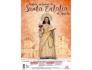 Presentación del cartel de las fiestas patronales en honor a Sta. Eulalia de Mérida
