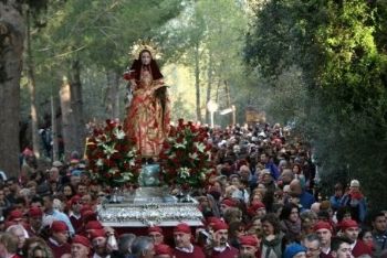 Romería de bajada Santa Eulalia 8 diciembre 2016