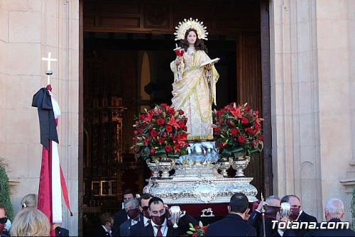 Ofrenda floral a Santa Eulalia 2021