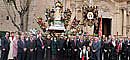 Ofrenda floral a Santa Eulalia 2012