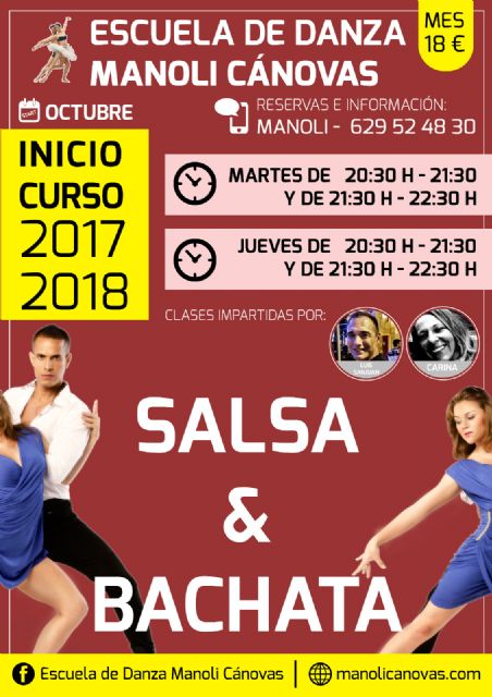 La Escuela de Danza Manoli Cánovas abre el plazo de matrícula para el curso 2017-2018