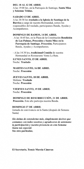 CARTA INFORMATIVA