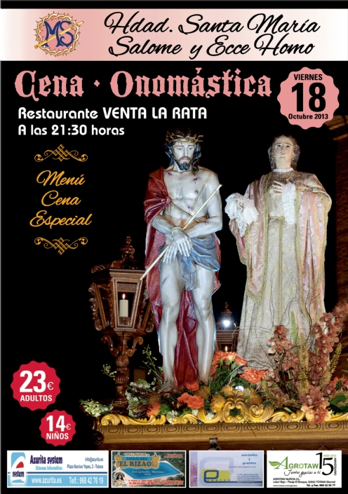 Cena Onomastica de Santa Maria Salome