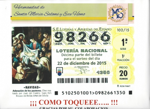 LOTERIA DE NAVIDAD