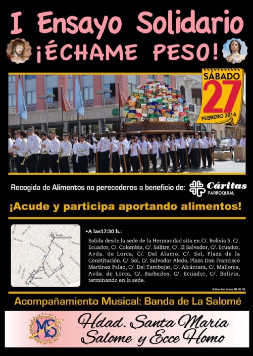 I ENSAYO SOLIDARIO I ENSAYO SOLIDARIO
