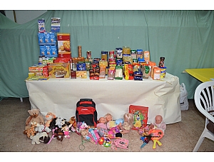 Recogida de alimentos y juguetes 2014