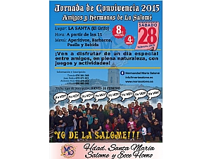 JORNADA DE CONVIVENCIA 2015, Amigos y Hermanos de la Salome