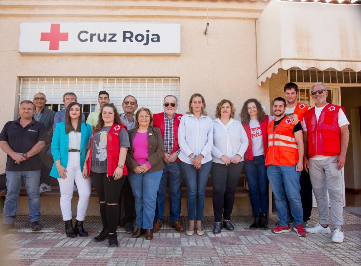 Relevo en la presidencia del Comité Local de Cruz Roja Mazarrón