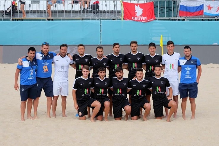 El Bala Azul masculino de fútbol playa, clasificado para cuartos de Eurowinners