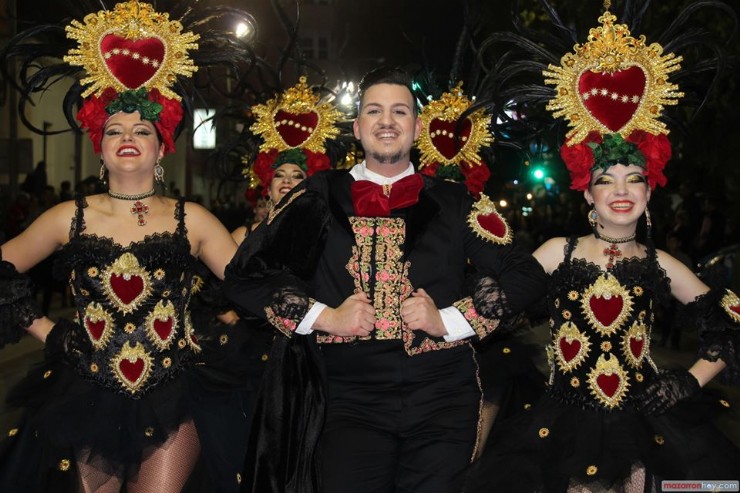 Fin al Carnaval de Mazarrón con un desfile de foráneas y ganadoras