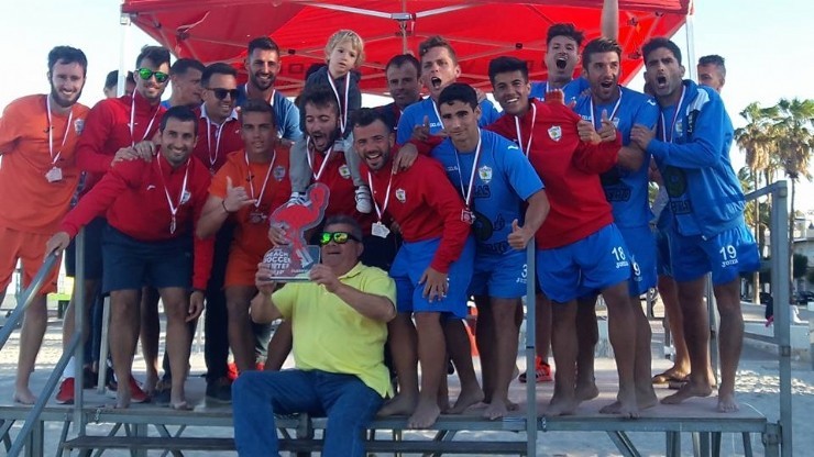 Playas de Mazarrón FP, Campeón del Beach Soccer Winter Cup de San Pedro del Pinatar. 