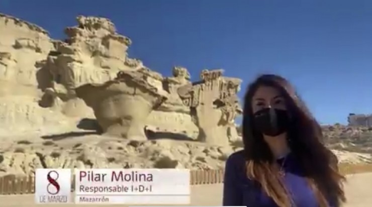 La mazarronera Pilar Molina participa en la campaña “45 voces de mujer”