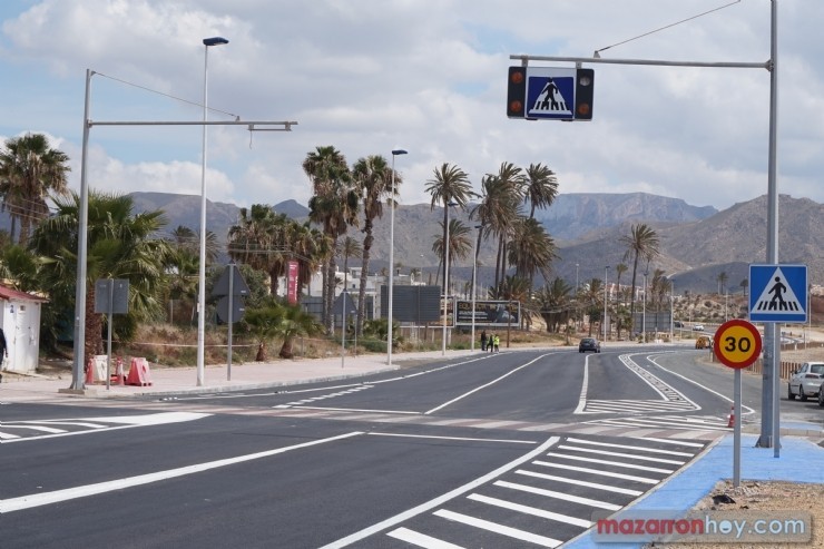 Finalizan las obras que modifican la carretera del Alamillo