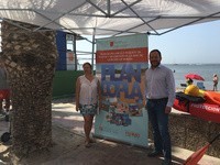 El Plan Copla coordina este año a 250 personas en el litoral de la Región de Murcia, que vigilan a diario playas y costa 