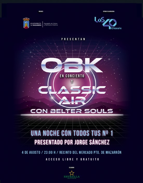 OBK y Belter Souls actúan esta noche en Puerto de Mazarrón