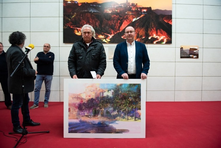  Rafael Terrés  ganador del Certamen Nacional de Pintura Al Aire Libre ´Paisajes de Mazarrón´