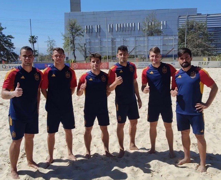 Seis jugadores mazarroneros convocados con la selección nacional de fútbol playa 