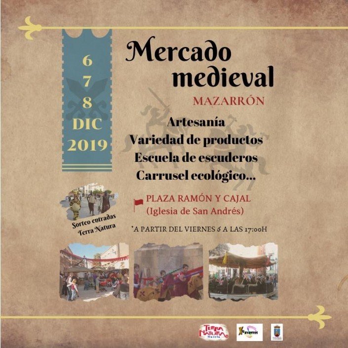Vuelve el Mercado Medieval a Mazarrón durante las Fiestas Patronales