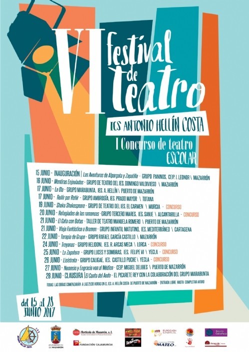 El Festival de Teatro que organiza el IES Antonio Hellín amplía metas con la convocatoria del Primer Concurso Regional Escolar de Teatro