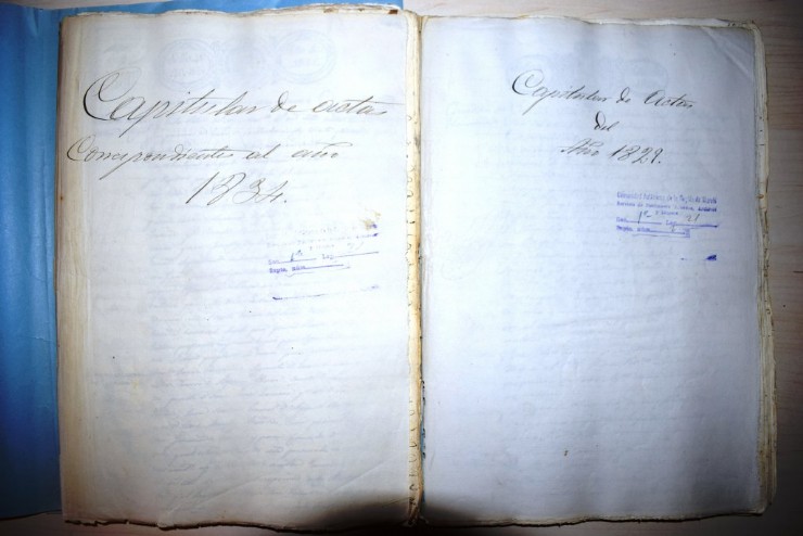 El archivo municipal recibe la digitalización de nuevas actas capitulares de los años 1829 a 1850