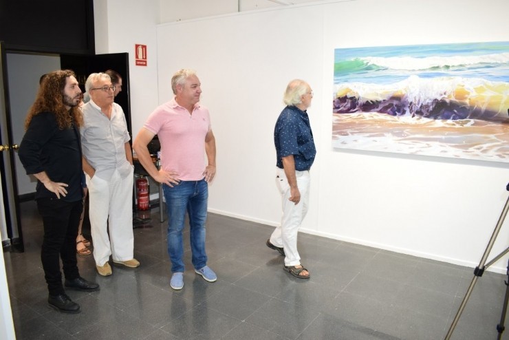  La exposición ‘Aqua’, del artista murciano Carlos Montero, estará hasta el 1 de septiembre