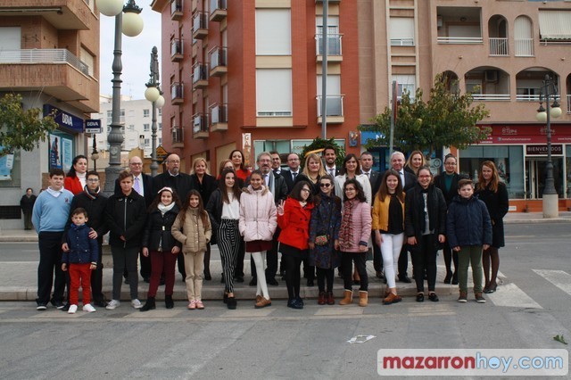 Mazarrón ha rendido homenaje durante este 6 de diciembre a la Constitución Española que cumple su 39 aniversario